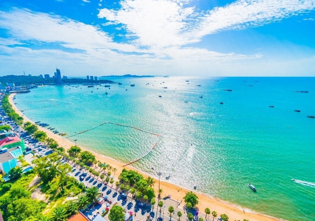 du lịch biển thái lan Bãi biển Pattaya