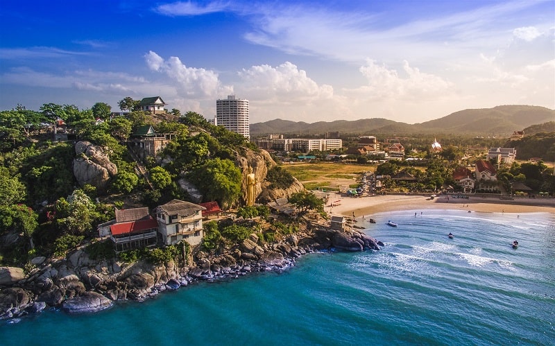 du lịch biển thái lan Biển Hua Hin