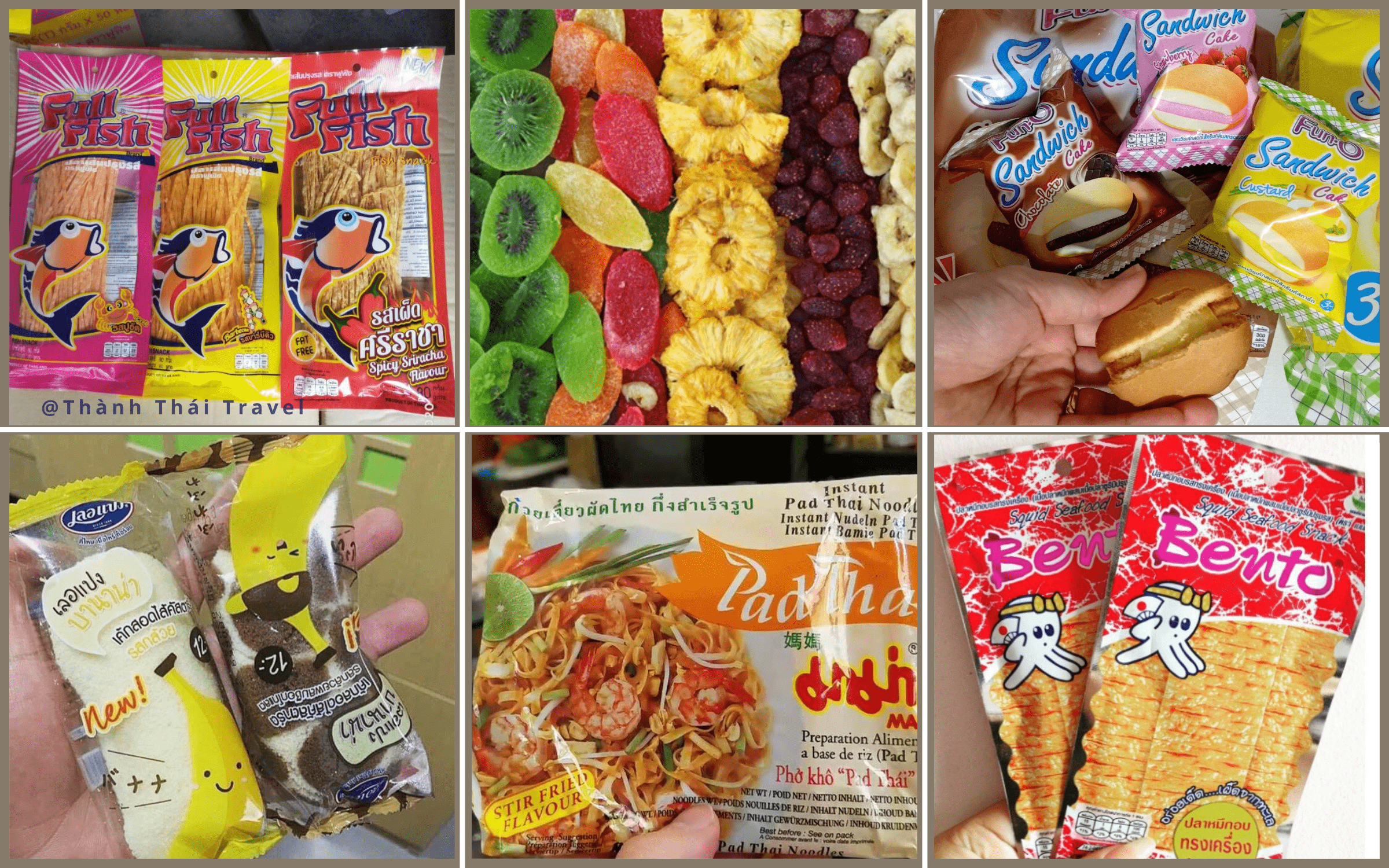 đặc sản thái lan 