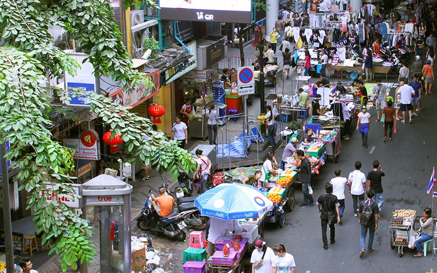 du lịch bangkok nên ở khu vực nào 