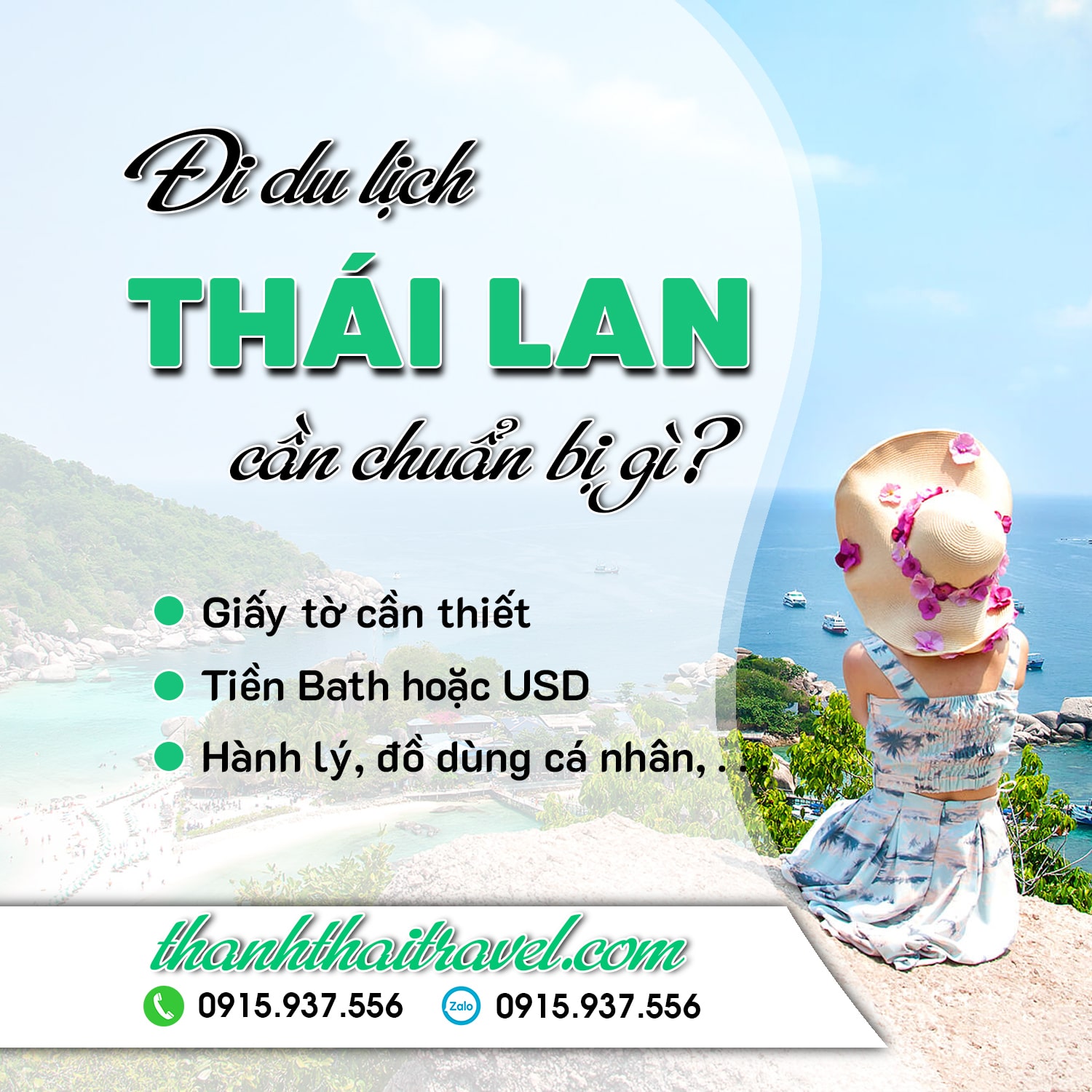 du lịch thái lan chuẩn bị