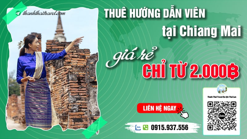 hướng dẫn viên giá rẻ tại chiang mai 