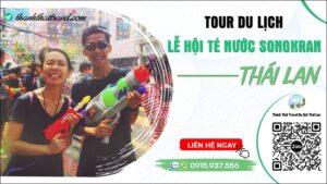 lễ hội té nước songkran thái lan
