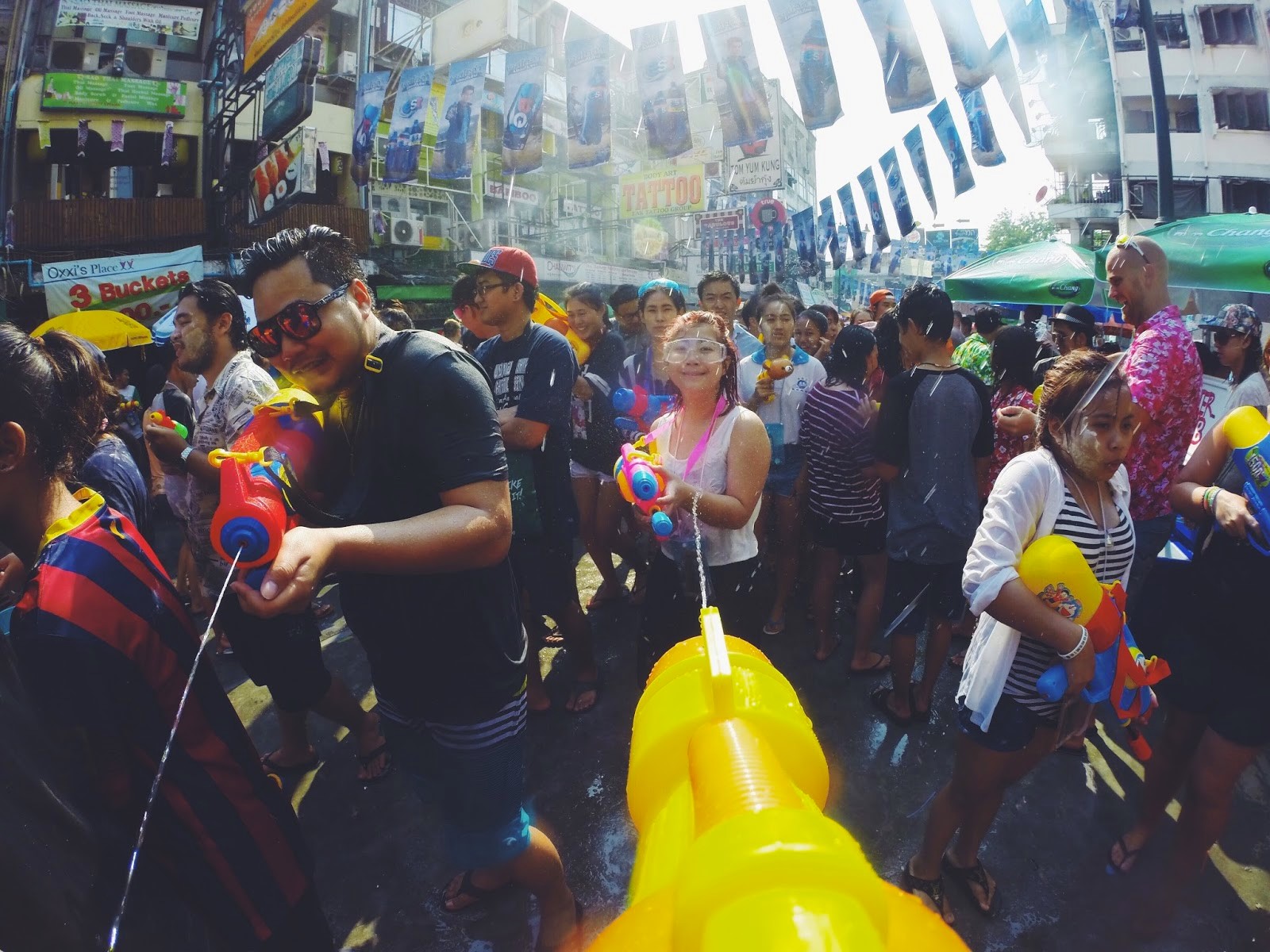 lễ hội té nước songkran thái lan 