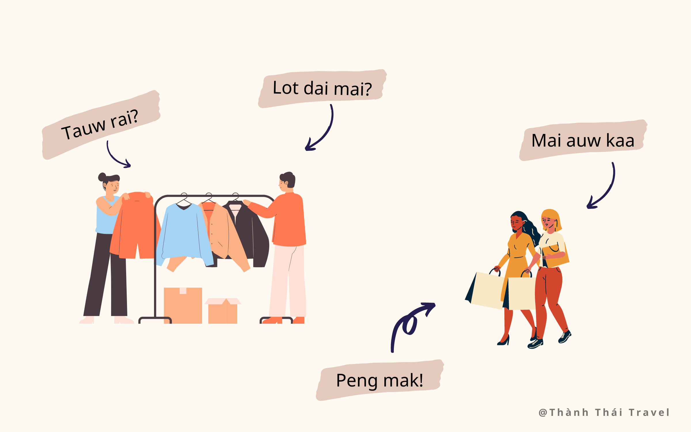 mua sắm ở thái lan 