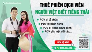 phiên dịch viên người việt biết tiếng thái