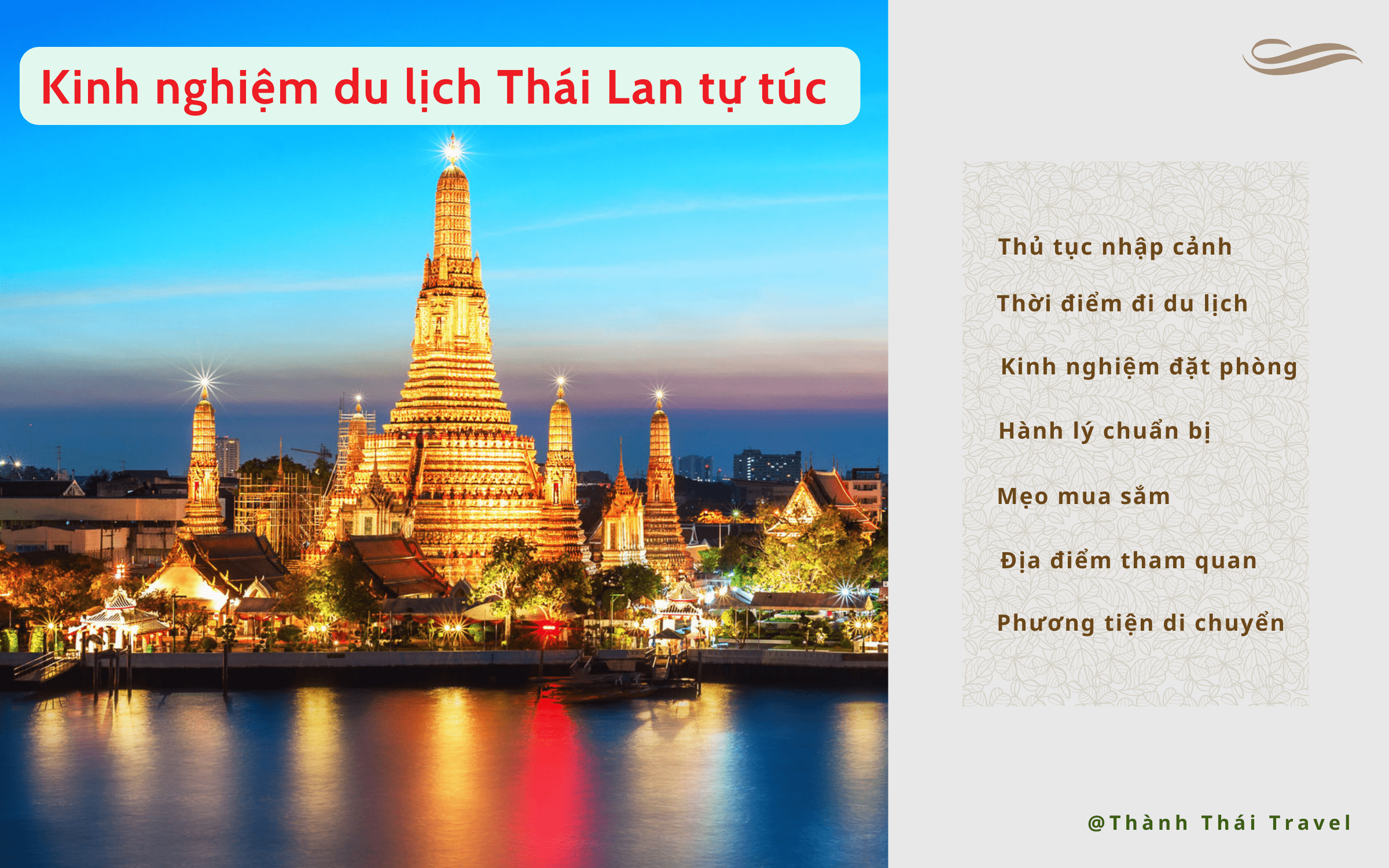 thái lan tự túc 2022 thái lan tự túc 2022