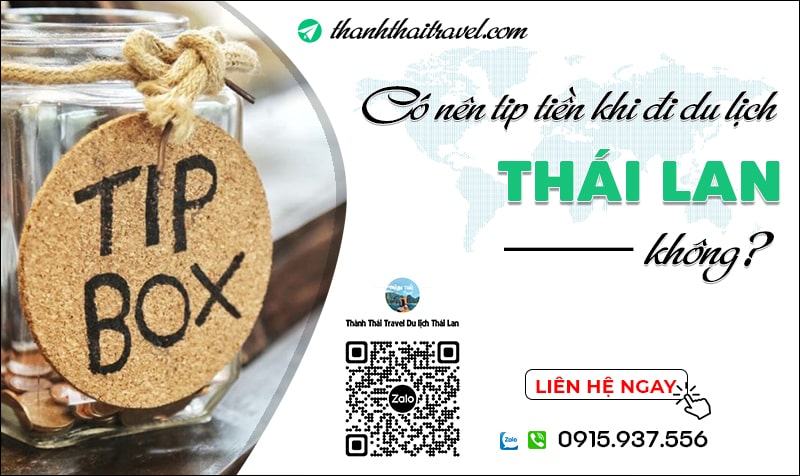 tip tiền khi đi du lịch thái lan 