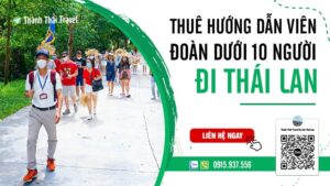 hướng dẫn viên đoàn dưới 10 người đi thái lan