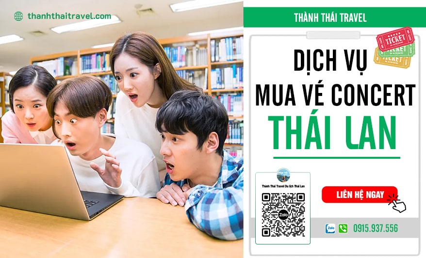 mua vé concert thái lan 