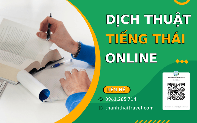 dịch thuật tiếng thái online