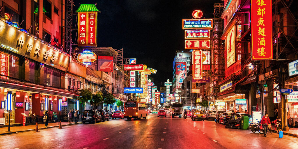 China Town là khu phố sầm uất tại Bangkok